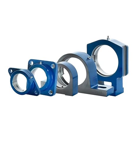 Steel-mounted bearings