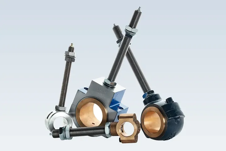 Arvis hanger bearing housing for overhead conveyor and suspended shaft applications