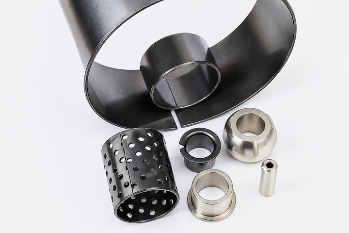 Bowman BowMet spinodal bronze heavy duty plain bearings