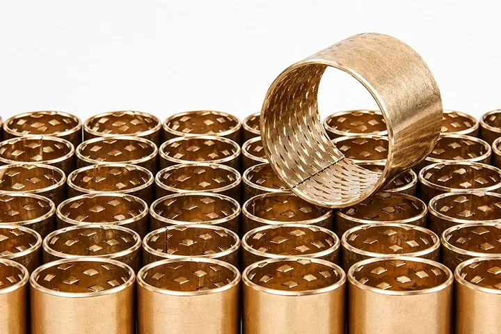Bowman WMB CuSn8 phosphor bronze bearings for high load slow speed use