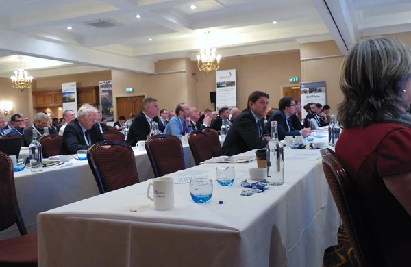 Bowman team discussing mining solutions at ABMEC 2024 Bowman team discussing mining solutions at ABMEC 2024