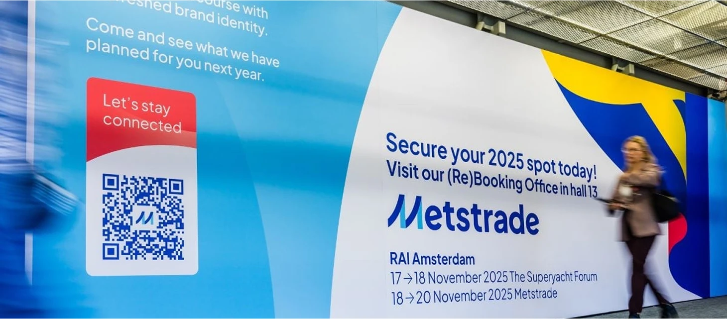 Bowman stand at METSTRADE 2026 leisure marine trade show