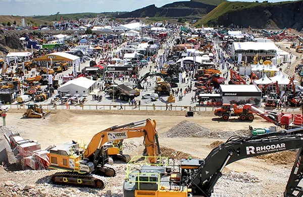 Heavy-duty bearing assemblies displayed at Hillhead 2026 Heavy-duty bearing assemblies displayed at Hillhead 2026