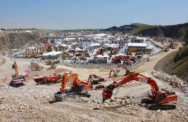 3D printed components on Bowman stand at Hillhead 2026 3D printed components on Bowman stand at Hillhead 2026